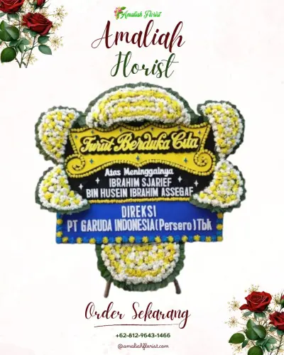 Papan Bunga Duka di Sarireja